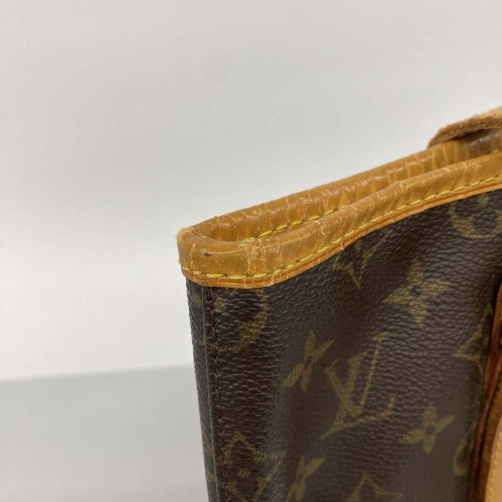 LOUIS VUITTON Authentic Brown Monogram Tote Bag - Picture 8 of 12